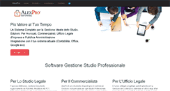 Desktop Screenshot of alexpro.it